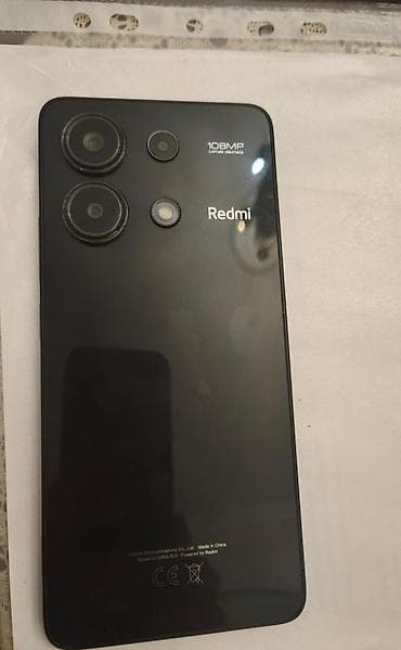 et ceken: Redmi smartfon - Arxa kamera: 108 MP əsas kamera (CAPTURE GREATNESS — 2