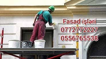 fasad tarsofka: Fasad işləri, fasadların boyanması, fasad izolyasoyası, fasad aqlay — 1