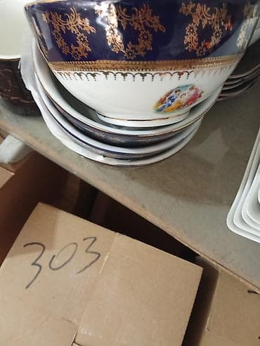 cini qablar: Nahar dəsti, 6 nəfərlik — 3