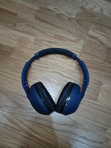 naushnik bluetooth: Qulaqlıq – simsiz, qulağıörtən (over-ear), mavi Xüsusiyyətlər: - — 2