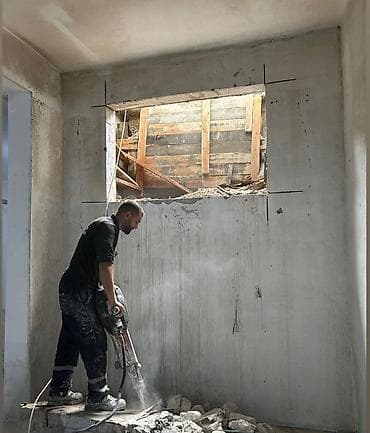 su masini sifarisi: Beton kəsmə xidməti - Divar, döşəmə və tavanlarda dəqiq və səliqəli — 5
