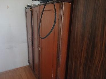 İşlənmiş, 3 qapılı, Qəhvəyi, Taxta, Açılan, Düz dolab — 2