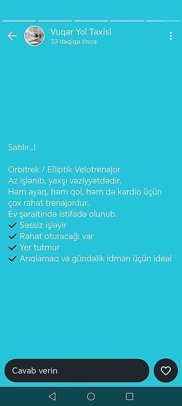 Orbitrek / Elliptik velotrenajor - Kombinə edilmiş ellips və — 4