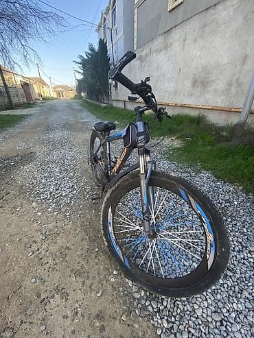 Təcili satılır MTB tipli velosiped - 26" təkərlər, qalın protektorlu