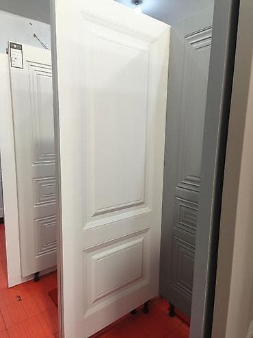 setka qapi: Ağ rəngli klassik interyer qapısı - Material: MDF əsaslı, üzərində — 1