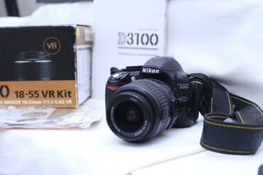 islenmis notebook satisi: NIkon d3100 satilir 18-55mm lens batayrea ve zaryadnoy 4 gb kart — 2