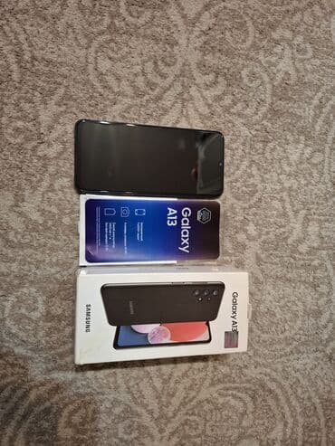 marshall qulaqlıq qiymeti: Samsung Galaxy A13, 32 ГБ, цвет - Черный — 1