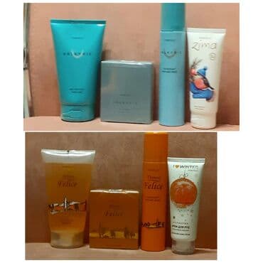 Xanımlar üçün Faberlicdən hədiyyəlik dəstlər. Dəstə daxildir: ətir