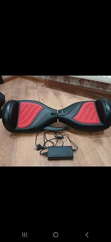 Elektrikli hoverboard (segway) – qırmızı-qara rəng. - İki təkərli lalafo.az -da Elektrikli hoverboard (segway) – qırmızı-qara rəng. - İki təkərli