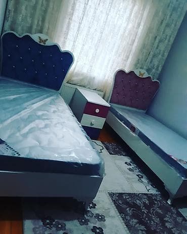 kravat demiri: Birnəfərlik, Bazasız, Pulsuz matras, Siyirməsiz, Türkiyə, Mat laminat — 10