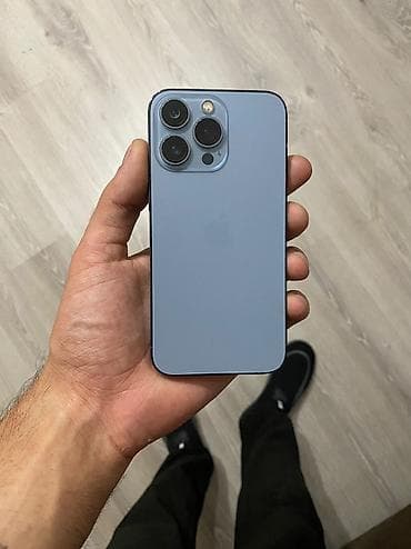 IPhone 13 Pro, 128 GB, Sierra Blue, Zəmanət, Simsiz şarj, Face ID lalafo.az -da IPhone 13 Pro, 128 GB, Sierra Blue, Zəmanət, Simsiz şarj, Face ID