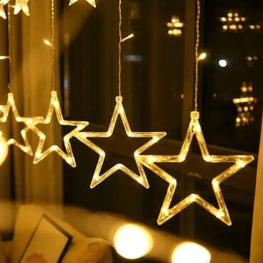 yolka ucuz: Yolka işıqları Sarı yanan pərdə işıq. Ölçü 3 m.×1m. Qiymət: 15azn — 4