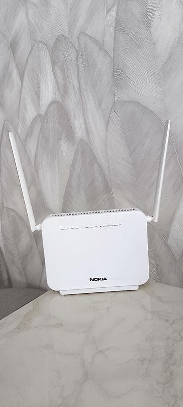 Nokia G-1425G-A Wi‑Fi router - İkili xarici antena ilə sabit və geniş