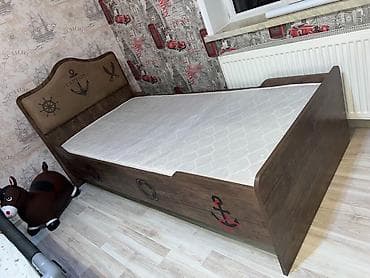 Uşaq mebeli: Oğlan və qız üçün, 2 təknəfərlik çarpayı — 2