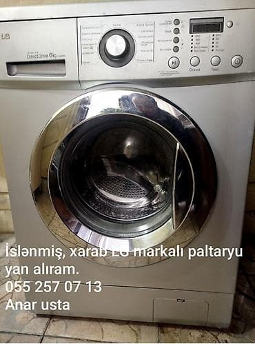 simsiz wifi modem: Paltaryuyan maşın LG, 6 kq, Avtomat, Qurutmasız — 1