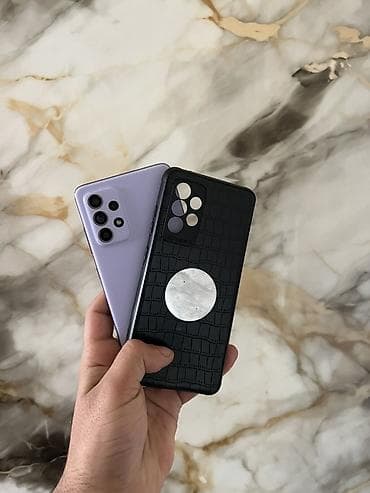 TV və video: Samsung Galaxy A52, 128 GB, rəng - Bənövşəyi, Barmaq izi — 8