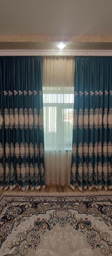 Lalafoda yeni: 2 qol dekor perde satilir.qalin vilur parça.Tezedi istifade — 1