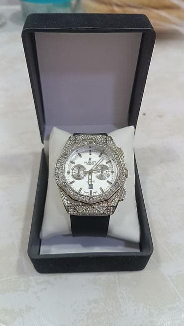 Yeni, Qol saatı, Hublot, rəng - Gümüşü — 1