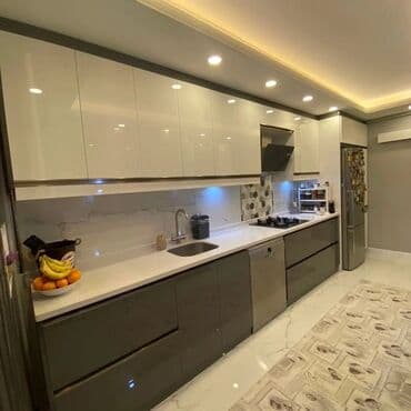 Sifarişlə taburetkalar: Sifarişlə mətbəx dəsti, Özü çəkən petlələr, MDF, Kredit yoxdur, Pulsuz çatdırılma — 2