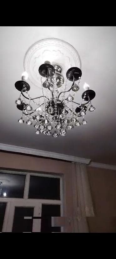 yeni ile aid sekiller: Çılçıraq, 8 lampa, Metal — 1
