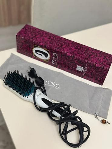 iphone 8 irsad electronics: Mila Hair Straightening Brush – elektrikli saç düzləşdirən daraq 120 — 3