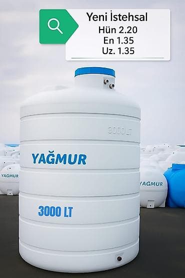 баки для воды: Бак, Пластик, 10000 л. л, Новый, Бесплатная доставка — 5