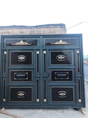 avtomat darvazalar: Eni-3 Hündürlük 2.60 Şveller-8diy Profil 40/40 Qalın List-2liy — 1