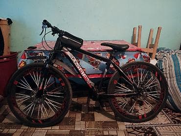 SAFT marka dağ velosipedi - Geniş profilli 26" təkərlər, disk