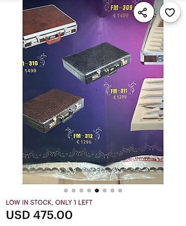 bicax: Frank Möller “VIETTA” FM-311 – 25 hissəli bıçaq dəsti Xüsusiyyətlər — 5