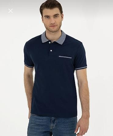 Polo köynək, Pierre Cardin, M, rəng - Göy — 4