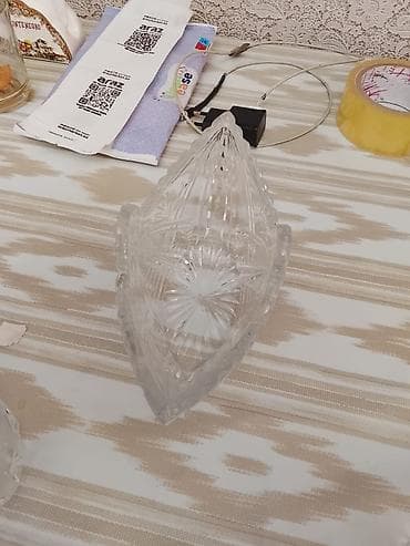 dib: Kolleksiya kristal məmulatlar dəsti - Material: qalın, şəffaf kəsme — 4