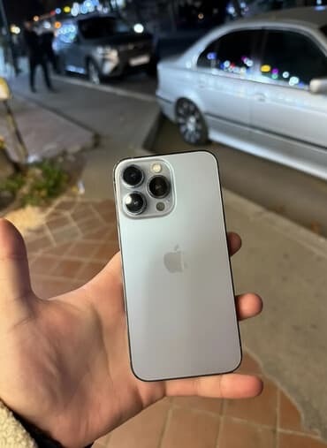 iphone 11 pro ekranı: IPhone 13 Pro, 128 GB, Sierra Blue, Face ID — 1