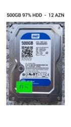 ssd disk: Personal kompüter üçün HDD - sərt disk - hard disk 500GB 97% HDD - — 1