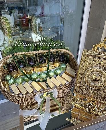 Ramazan və dini bayramlar üçün hədiyyəlik xonça kompozisiyaları -