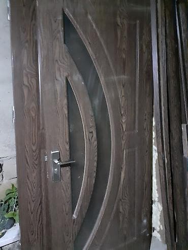 Qapı dəsti – taxta fakturalı, tünd qəhvəyi rəng Məhsul təsviri: - — 4