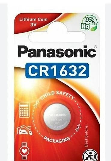 bmw e 39: Panasonic CR1632, 24/7 📞 Çatdırılma Original Panasonic batareyka — 1
