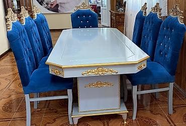 balkon stul: Masa dəsti satılır 330₼. 8 oturcağı var.Ünvan Mehdiabad — 1