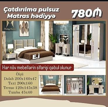hacioglu mebel: İkinəfərlik çarpayı, Yeni — 2