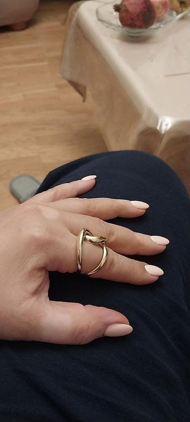 qizil tecili: Üzük, Qaşsız — 1