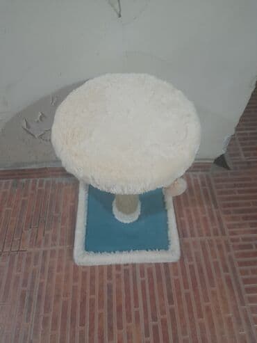 pişikli oýunlar: Pişik üçün dırmaşma və dırnaq itiləmə stendi - Stabil kvadrat baza — 2