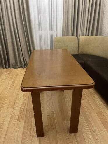 mdf material qiymeti: Klassik masa, İşlənmiş, MDF, Dördbucaq masa — 3