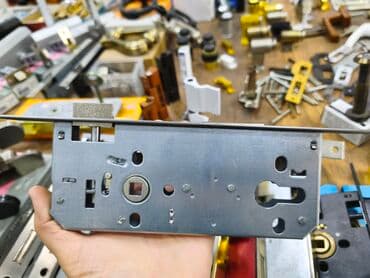 Qapı üçün mexanizm-gövdə (mortise lock case) - Material: möhkəm