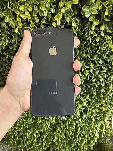 IPhone 8 Plus, 64 GB, Space Gray, Simsiz şarj