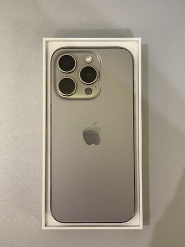 philips xenium 9@9h: IPhone 15 Pro, 256 GB, Natural Titanium, Face ID — 2