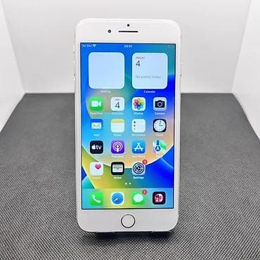 IPhone 8 Plus, 64 GB, White Titanium, Barmaq izi