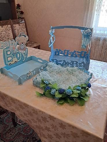 Декор и оформление: Oğlan uşağının doğumu və ya “baby shower” mərasimi üçün dekorativ — 2