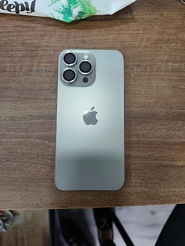 iphona 6 plus: IPhone 15 Pro Max, 256 GB, Black Titanium, Face ID — 1