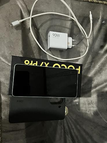 Poco X7 Pro, 256 GB, rəng - Yaşıl, Barmaq izi, Face ID