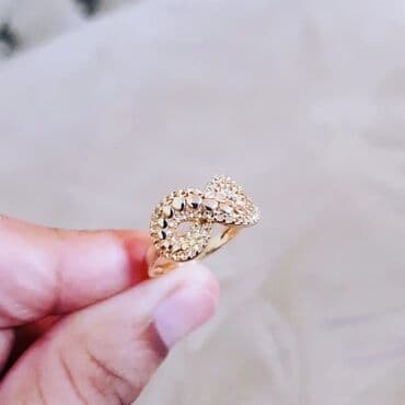 tək qaş: Toy, Üzük, Sarı qızıl, 585 Əyar, Qaşsız — 5