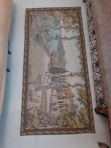 saxta baba sekilleri: Гобилен винтаж "терраса на озере Комо" Италия размер 1,75×80 — 5